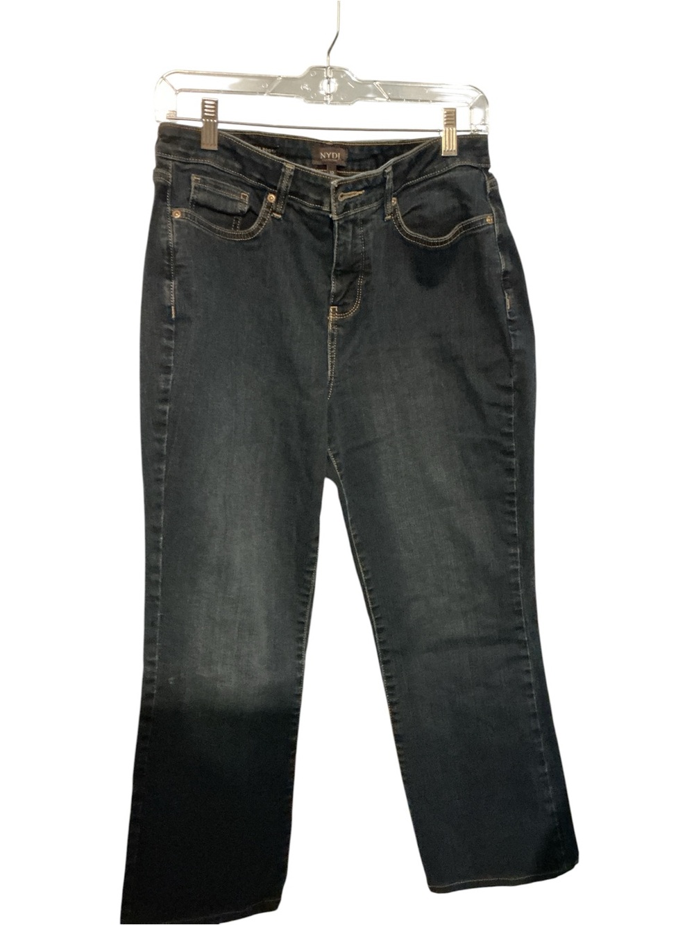 NYDJ Women’s Dark Indigo Straight Leg Jeans